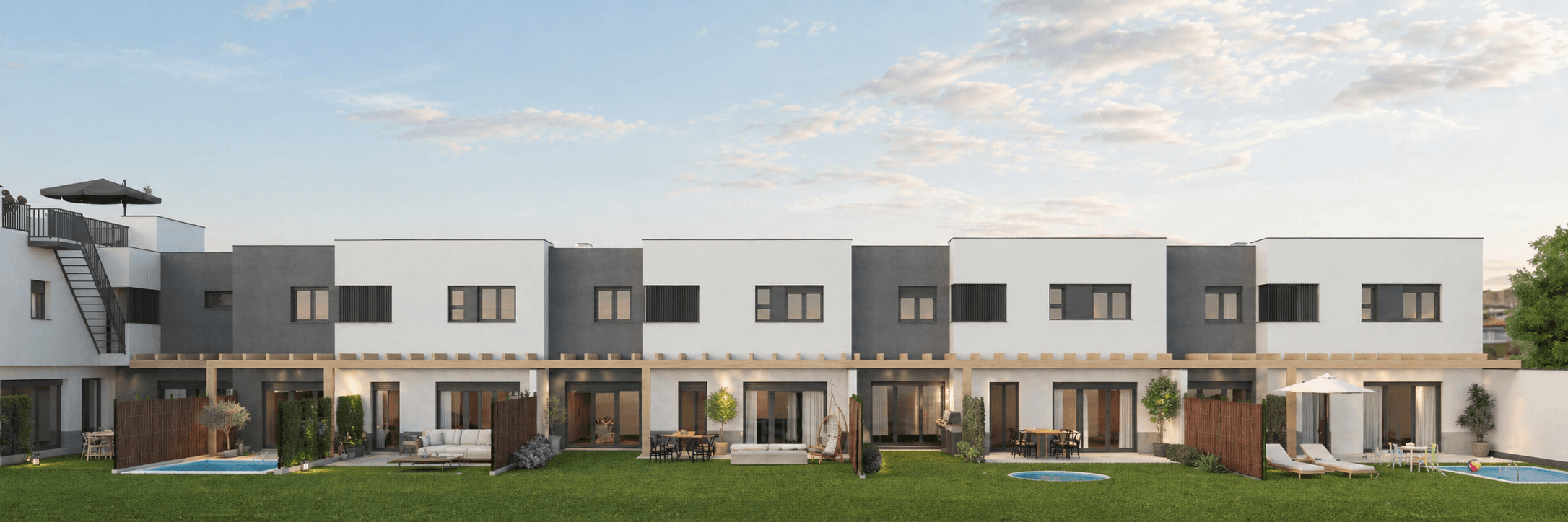 Façana principal Ònix Residencial